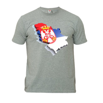 Majica Srbija 3D-3
